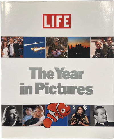 The cover of LIFE Magazine “The Year In Pictures 2003”